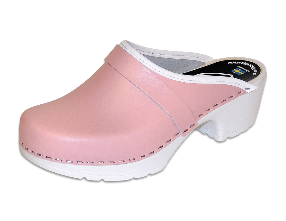 Classic Pink PU Women´s Clogs 