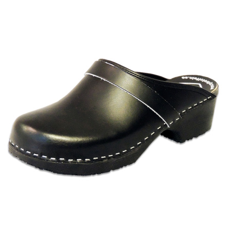 Classic Black PU Men´s Clogs
